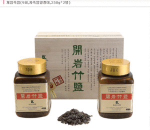 개암죽염(자죽염 알갱이)250g*2병